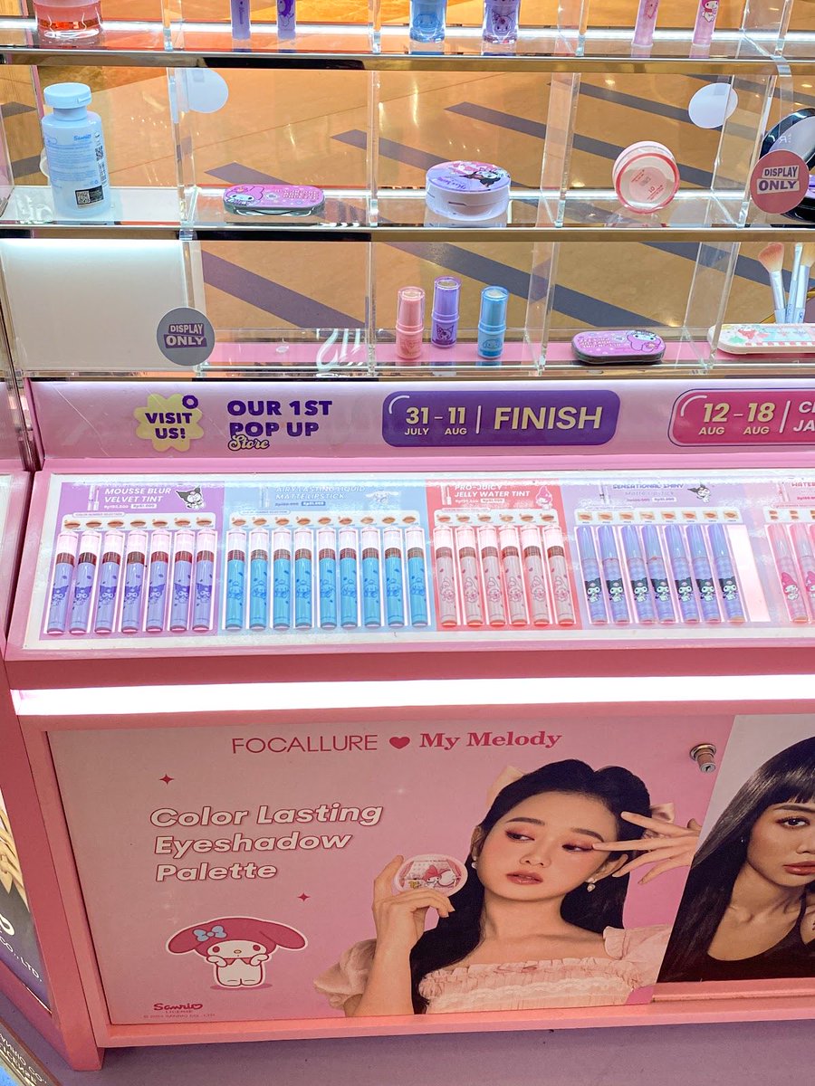 journeywithApr's tweet image. GEMES AMAT DI CENTRAL PARK ADA FOCALLURE x SANRIO

aku swatch semua warna biar gak bingung. diskon sampe 80% juga 😭👍🏻

🚏 12 Agt - 18 Agt Lantai GF deket SOGO