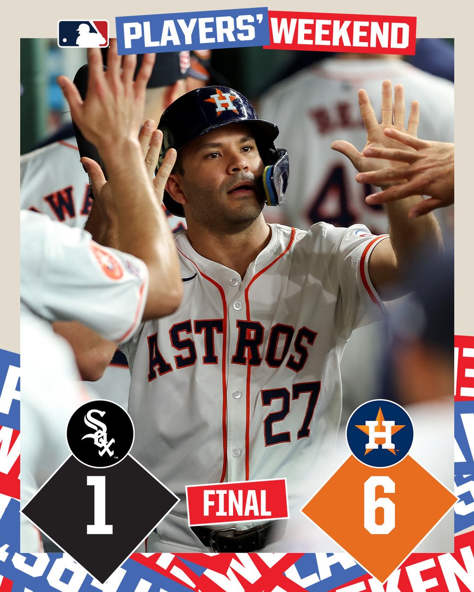 The @Astros are 9-1 in their last 10 games.