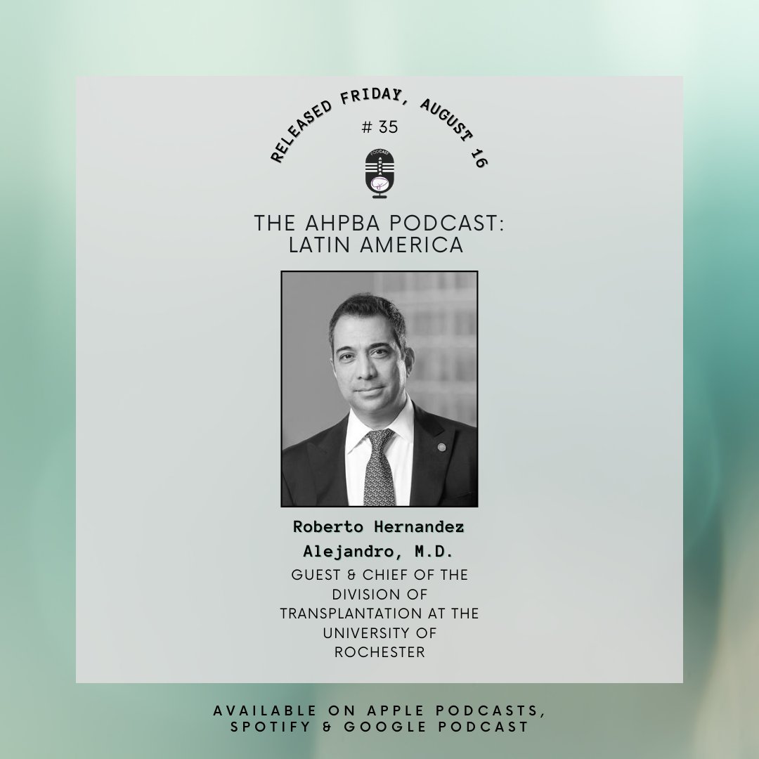 Eduardo A. Vega (@eavegamd) on Twitter photo 🎙️ Check out #35 of <a href="/AHPBA/">AHPBA</a>Podcast LATAM en Español! w Dr. Roberto Hernandez and the world of CRLM and Transplant.
💡Transplante en Metastasis Colorectal
@AHPBA <a href="/megimenez/">mariano gimenez</a> <a href="/lendoire/">Javier Lendoire</a> <a href="/mateolendoire/">Mateo Lendoire MD</a> <a href="/DanielAnayaMD/">Daniel Anaya</a> <a href="/PatricioPolanc0/">Patricio Polanco</a> <a href="/FAucejo/">Federico Aucejo</a> @drsuswarner <a href="/RaviChokshi1/">RC</a> <a href="/dibmartin/">Martin Dib</a> 🎙️ Check out #35 of <a href="/AHPBA/">AHPBA</a>Podcast LATAM en Español! w Dr. Roberto Hernandez and the world of CRLM and Transplant.
💡Transplante en Metastasis Colorectal
@AHPBA <a href="/megimenez/">mariano gimenez</a> <a href="/lendoire/">Javier Lendoire</a> <a href="/mateolendoire/">Mateo Lendoire MD</a> <a href="/DanielAnayaMD/">Daniel Anaya</a> <a href="/PatricioPolanc0/">Patricio Polanco</a> <a href="/FAucejo/">Federico Aucejo</a> @drsuswarner <a href="/RaviChokshi1/">RC</a> <a href="/dibmartin/">Martin Dib</a>