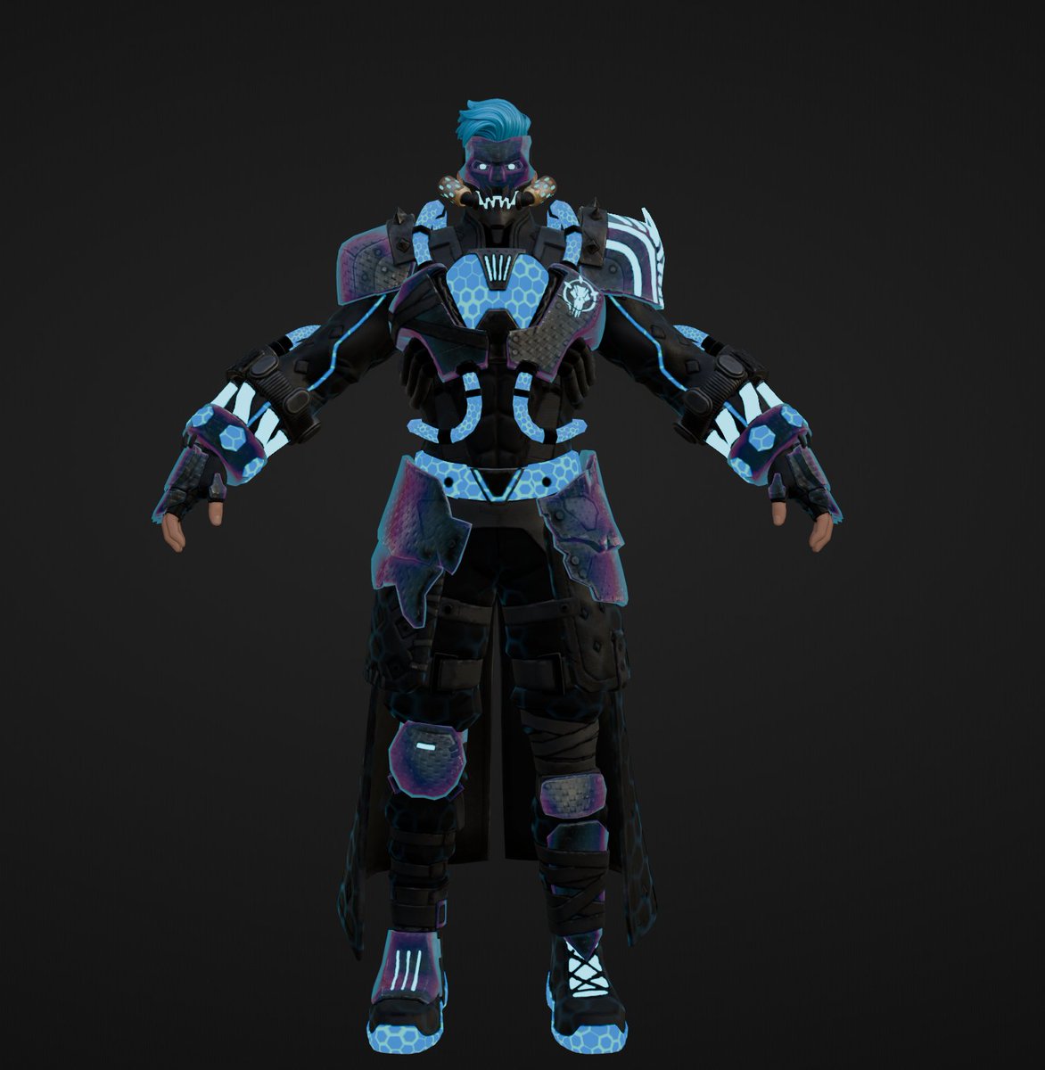 2ndAlienRobot's tweet image. 11 hours of Material making in Blender 💀
Fucking Megalo Don Super Styles (also yes I know the glitched one looks a lil different, but honestly the silly texture for his background was horrible)
#FortniteBlender #FortniteWrecked #FortniteAbsoluteDoom #FortniteChapter5Season4