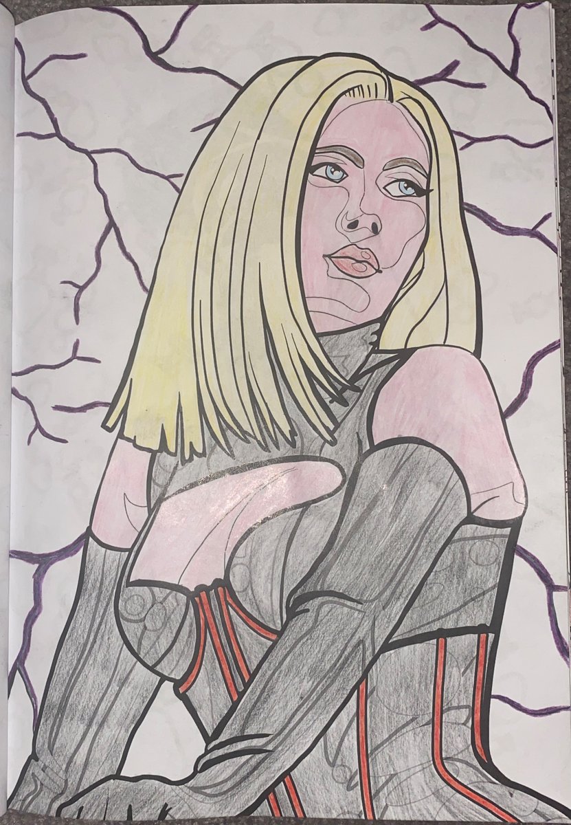 MsBlakes_slave's tweet photo. Finally reached my second picture of @Mistress_Blake
from the dominatrix colouring book. Doesn’t She look wonderful! 😍

@LHD_art

#DominaPartiesAustralia #DominaParties https://t.co/YzxotGSXvc