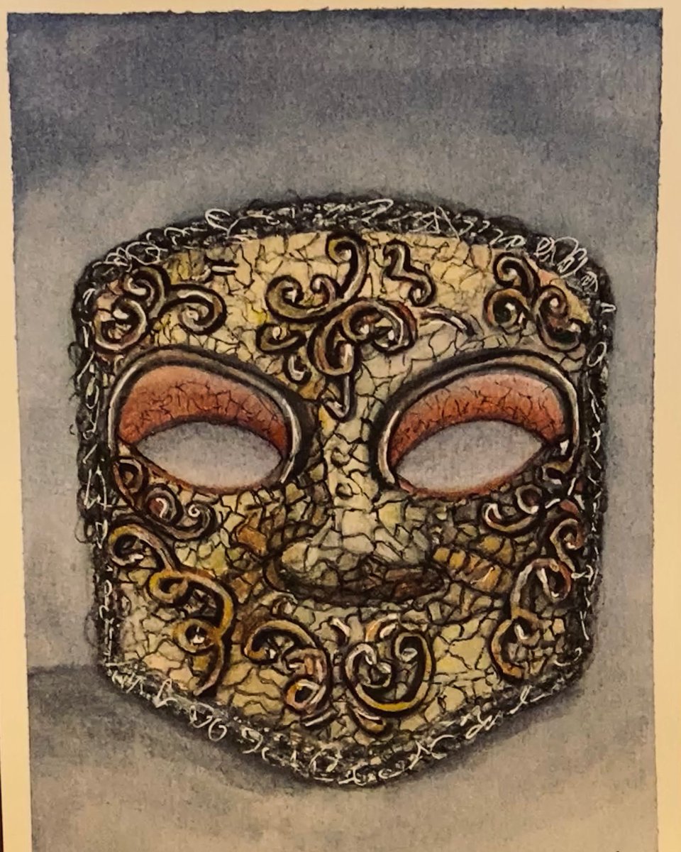 JoanneCLabelle's tweet image. Historical #venetianmask the #bauta reprsnts #Vienna &amp;amp; its #history #watercolor #mask #ArtInspiration #nativeartist #WomensArt #CanadianArtist #niagarafallsartist @InsideNiagara @NiagarathisWeek @NiagaraFalls @NiagarafallsF @NiagaraNowMedia @NiagaraArt @NiagCollegeNews