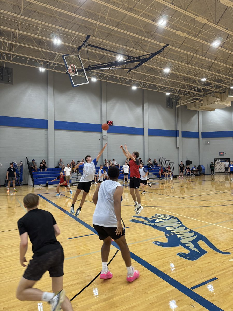 Great 1st Elite Camp - sold out with 40 players.. lots of talent in the gym today and our guys got in on some coaching!