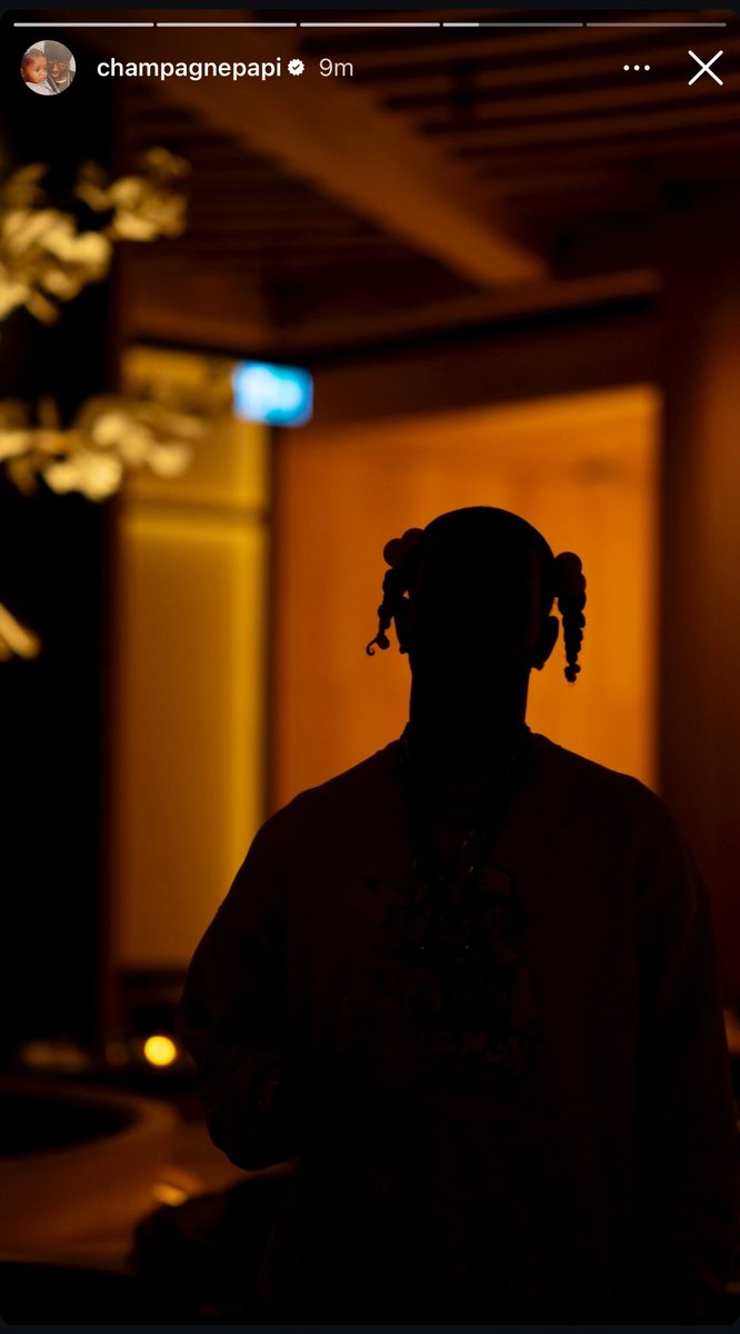 AkademiksTV's tweet image. Drake teasing something via his IG story 👀