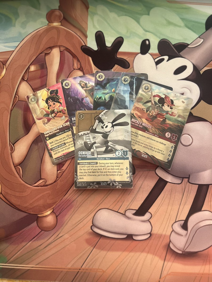 oswald lorcana card Disney Lorcana: The First Chapter