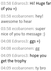 ecobaronen's tweet photo. So many nice opponents these days 🧡 @MTGOsugar https://t.co/WR1dQMnyEu