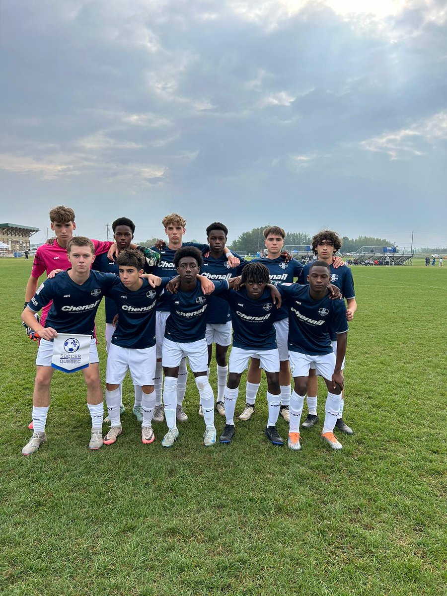 SoccerQuebec's tweet photo. [Championnat PDJ]

Le point sur les qualifications!

Pour l'or demain : 

Les filles de l'@aslavalofficial, celles du Cs St Hubert et les U17M du @Csstlaurent_pro!🏅

Pour le bronze demain :

Les U15M de l'As Laval et les U17F du Celtix Haut-Richelieu!

De la force à nos jeunes! https://t.co/bLNzpPXAQz