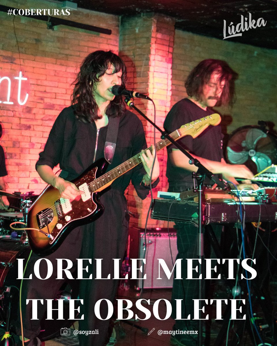 #Coberturas 
Arquitectura sonora magistral en el regreso de <a href="/ObsoleteLorelle/">Lorelle Meets The Obsolete</a> a Guadalajara para presentar oficialmente "Datura" en la ciudad 
Gran noche de shoegaze en #TheBasement

Checa lo sucedido: tinyurl.com/y94z2x35
📷 <a href="/soyzali/">Soy Zali</a>
✍️ <a href="/maytineemx/">Ismael Samuel</a>
Presentado por <a href="/afasiadiy/">afasia.diy</a>