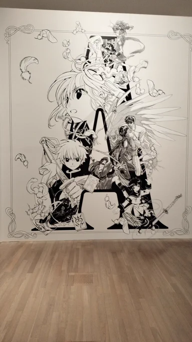始発の新幹線に乗って行ってきました東京CLAMP展。 