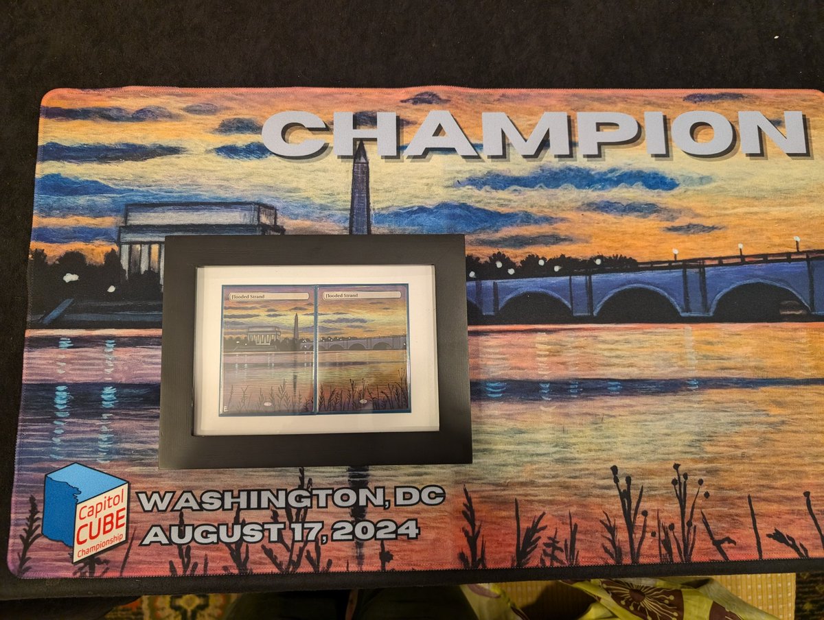 Won the <a href="/capitolcube/">Capitol Cube Championship</a> today. Really fun and well-run event!

Deck 1 GB Delirium (Penrose cube)
Deck 2 Abzan aggro (Alatta cube) 
Top 8 Domain (Penrose cube)