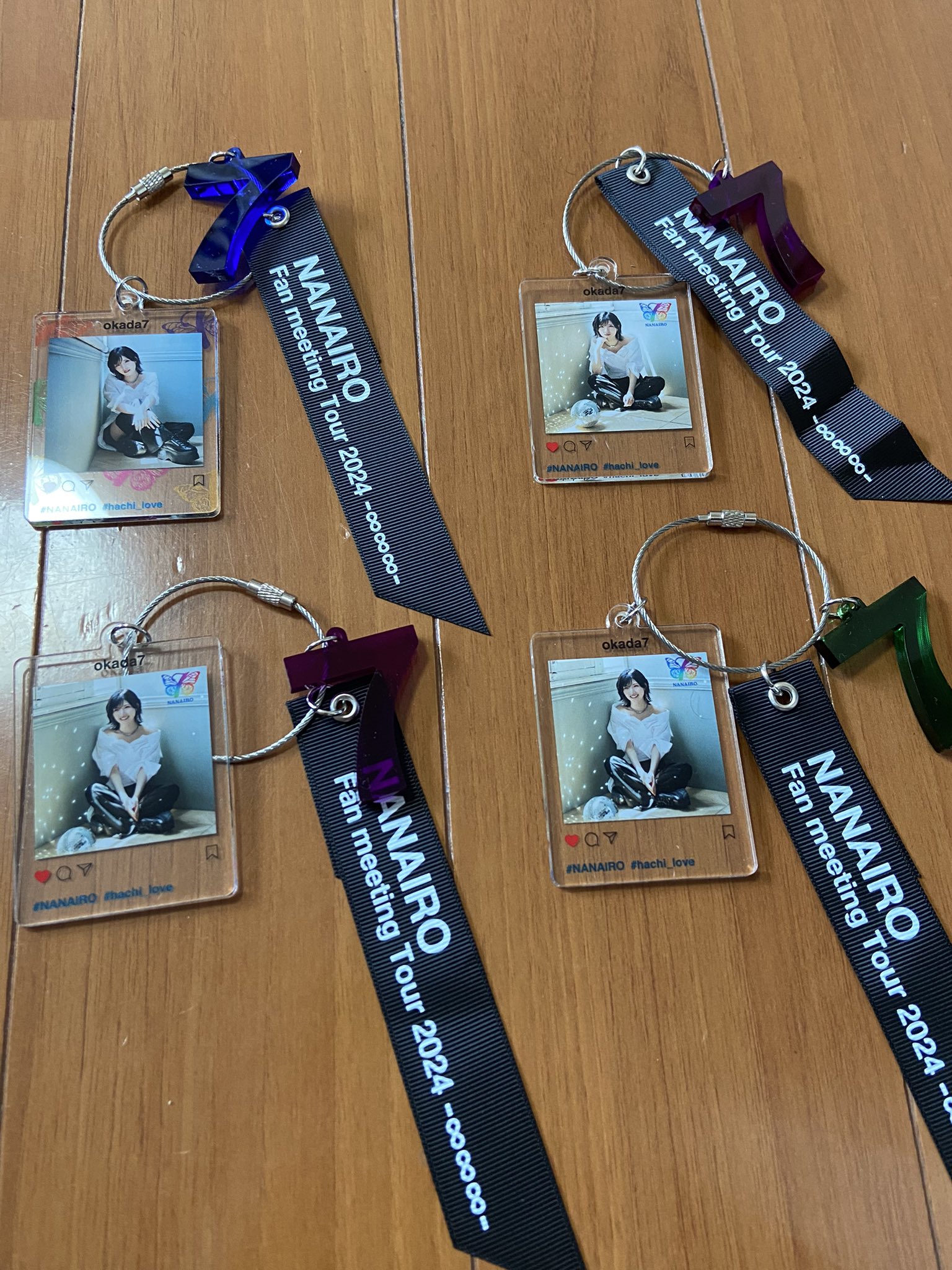 岡田奈々ファンミーティングキーホルダー