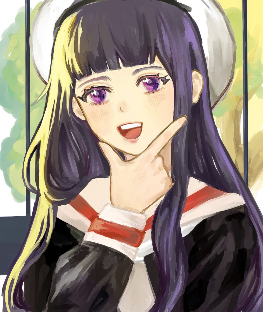 _piichie's tweet photo. New style new era :3. Fanart of Tomoyo from Cardcaptor Sakura🌸. . . . . #fanart #digitalart #art #animedrawing #clipstudiopaint #drawing #commission #digitaldrawing #OC #illustration #CardcaptorSakura https://t.co/ZWTXl6TvrV