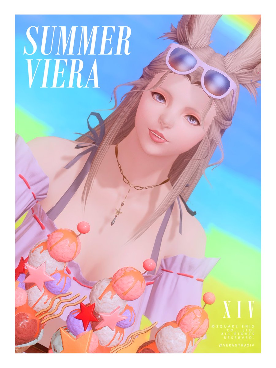 VeranthaXIV's tweet photo. 🍨 ✨ Summer time ✨ 🍨

#VIERA雑誌 // #VIERAZINE 
#ヴィエラ #VIERA https://t.co/5vKX8otjVF
