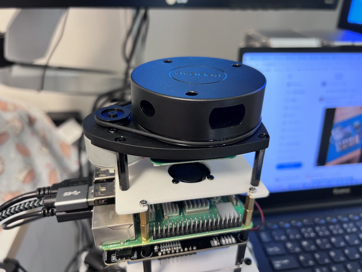 murasametech's tweet image. 私の方は引き続きA1M8 LiDARとラズパイで開発をしていきます😄

#raspberrypi #raspberrypipico #python #micropython #電子工作