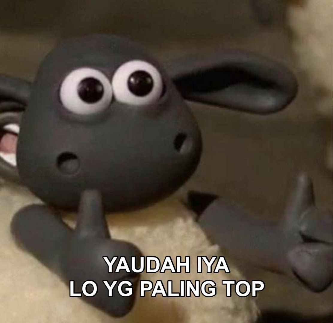 ketika ngadepin manusia yang omongannya tinggi banget ngalahin tower