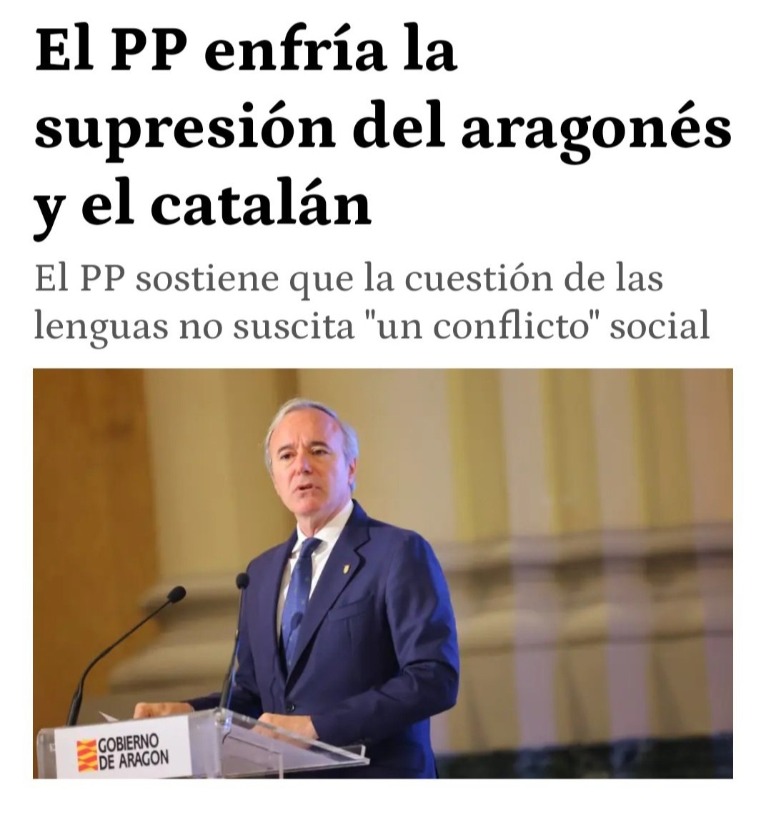 jsansoolmos's tweet photo. Ahora que ya podremos llamar a las cosas por su nombre, ¿para cuándo las actas del Ayuntamiento de #Fraga respetarán la #lengua en la que intervienen los Concejales? Con el actual contrato en prórroga, y que acaba en 2025, sería un buen momento. https://t.co/wB2SR3WGTN