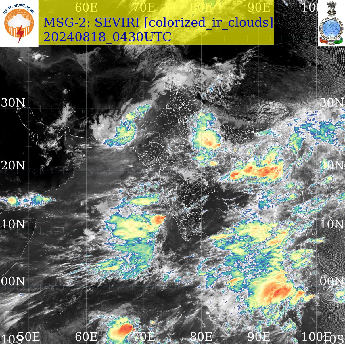 IMDJaipur's tweet image. राज मौसम अपडेट: 18 अगस्त 
🔷पिछले 24 घंटों में सम, जैसलमेर में भारी बारिश दर्ज। राज्य में आगामी 4-5 दिन भारी बारिश की संभावना नहीं है। केवल छुटपुट स्थानों पर हल्की मध्यम बारिश होने की संभावना है।
🔷23 -26 अगस्त कोटा, उदयपुर संभाग में पुन: भारी बारिश गतिविधियां होने की संभावना।