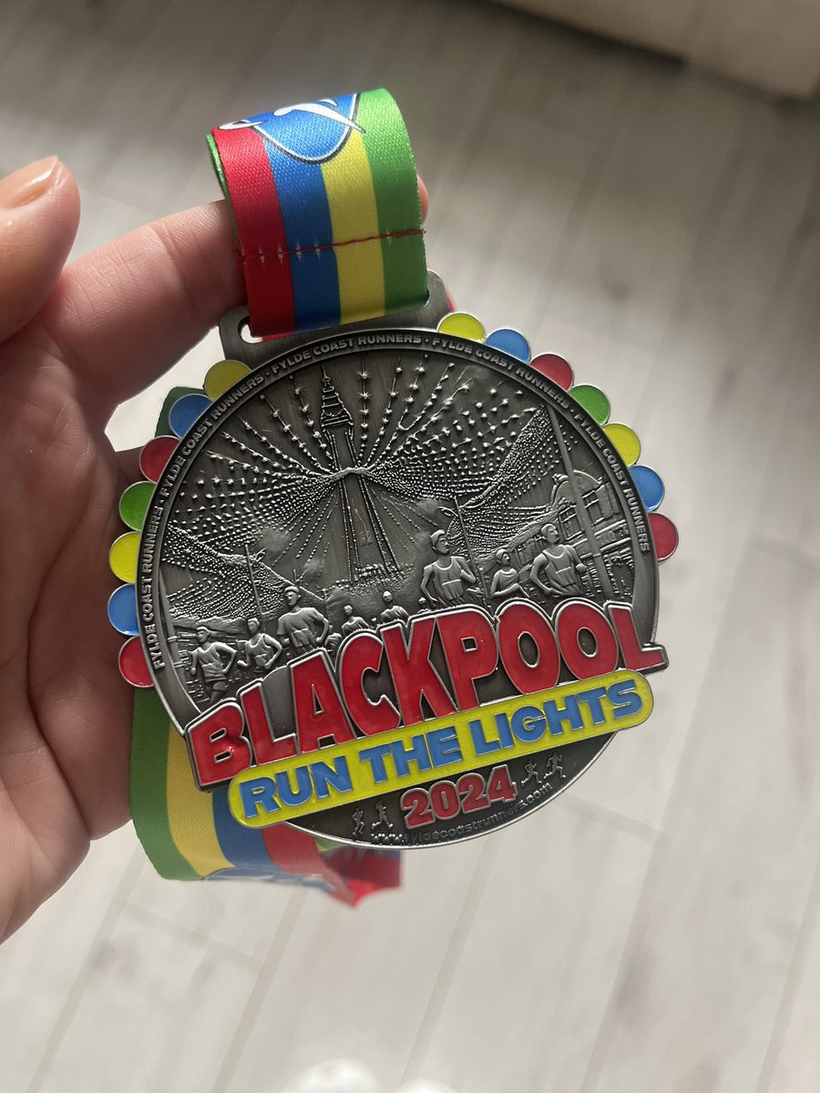 Saturday nights spent running 🏃‍♀️ and what a great one Blackpool run the lights 10k was 🙌 

<a href="/WeAreERC/">Educators Running Club</a>