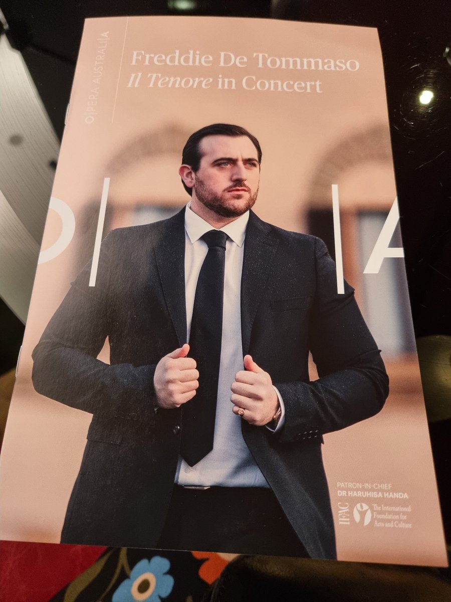 Slightly different afternoon from yesterday <a href="/MelbRecital/">Melb Recital Centre</a> for a lovely selection from <a href="/FredDeTommaso/">Freddie De Tommaso</a> including a hometown favourite #Puccini #Opera #Melbourne #MusicalJourney #MusicMagic