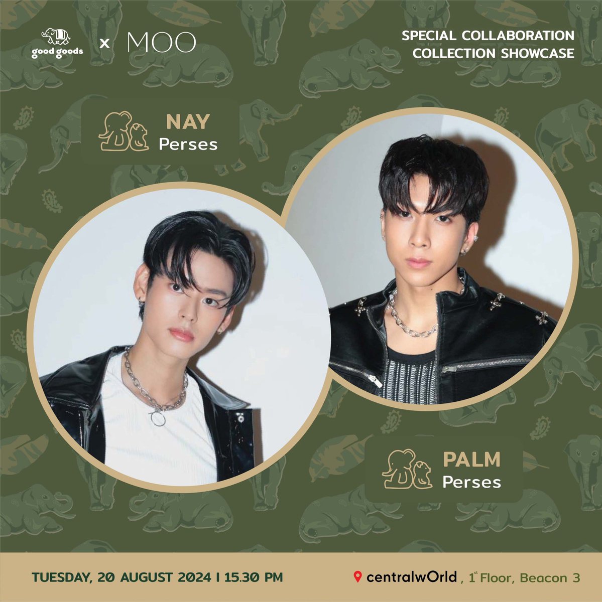 goodgoodsTH's tweet photo. อังคารที่ 20 สิงหานี้เวลา  15.30
@centralwOrld  Zone Beacon 3 

สามารถมาชมได้บริเวณรอบงานนะคะ 😊 https://t.co/5MK941KEld