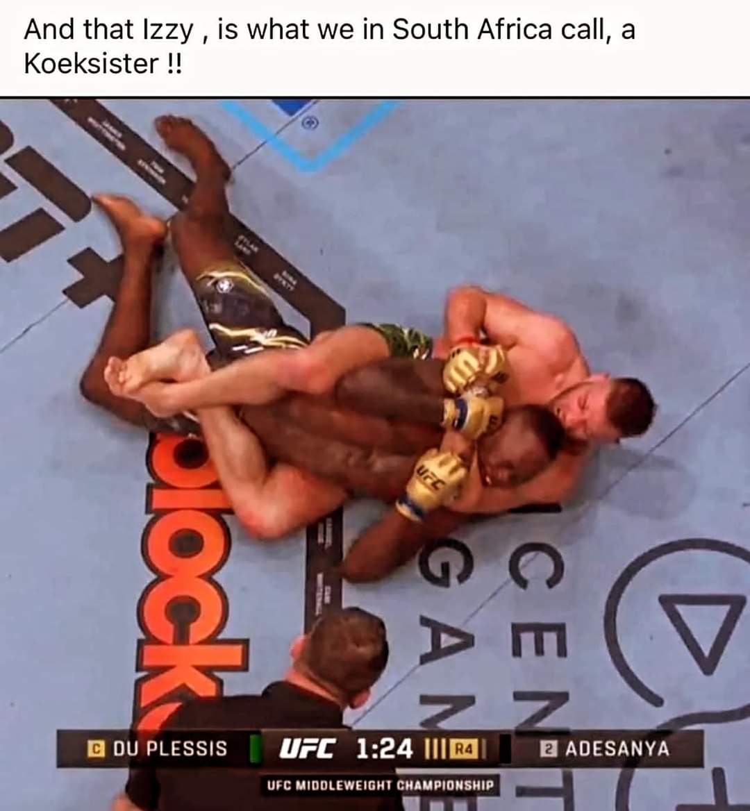 BRabbitCPT's tweet photo. And just like that @dricusduplessis Koeksistered Izzy @stylebender

Well done Champ!! 🏆🍾 

#prouldysouthafrican 
#hulleweetniewatonsweetnie https://t.co/FMCnRuIXZt