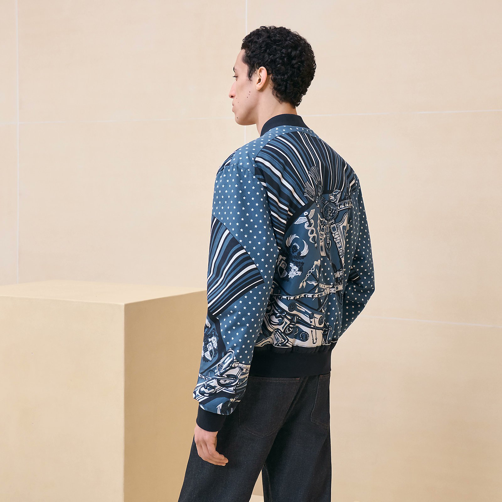 HERMES シュヴァル パンク ブルゾン