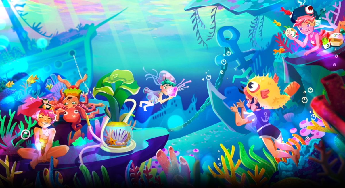 ZerNotDAO_'s tweet photo. BRINGING TO YOU @PaMsEternity 🧜‍♂️🐟

 A deep inspiration from the dept of;
 Pictures(Arts)
◼️✨Animation
◼️✨Music
◼️✨Storytelling
Joining forces together to become one  🧜‍♂️PAMS🧜‍♂️

■ MINT DETAILS;
▪️Blockchain: Ethereum
▪️Supply: 1500
▪️WL Price: FREE https://t.co/ohBK1PHm8j