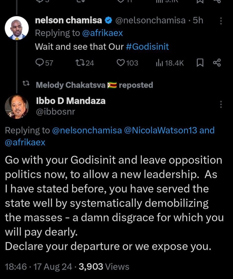 zanupf_patriots's tweet photo. Reality is that Chamisa is a failed politician‼️ https://t.co/XP6VaALx5K