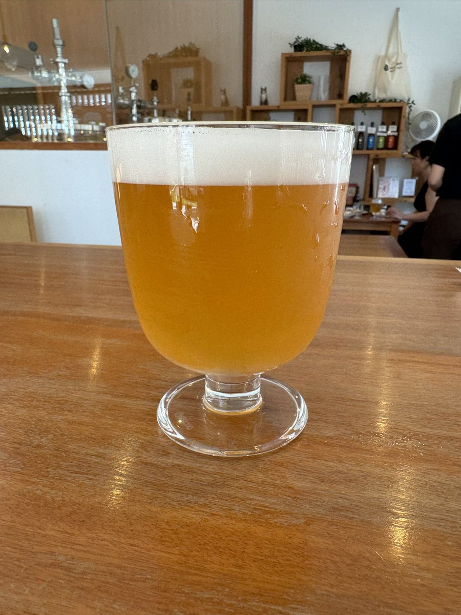 ならまち散策
桃といちごのクラフトビールを堪能😋