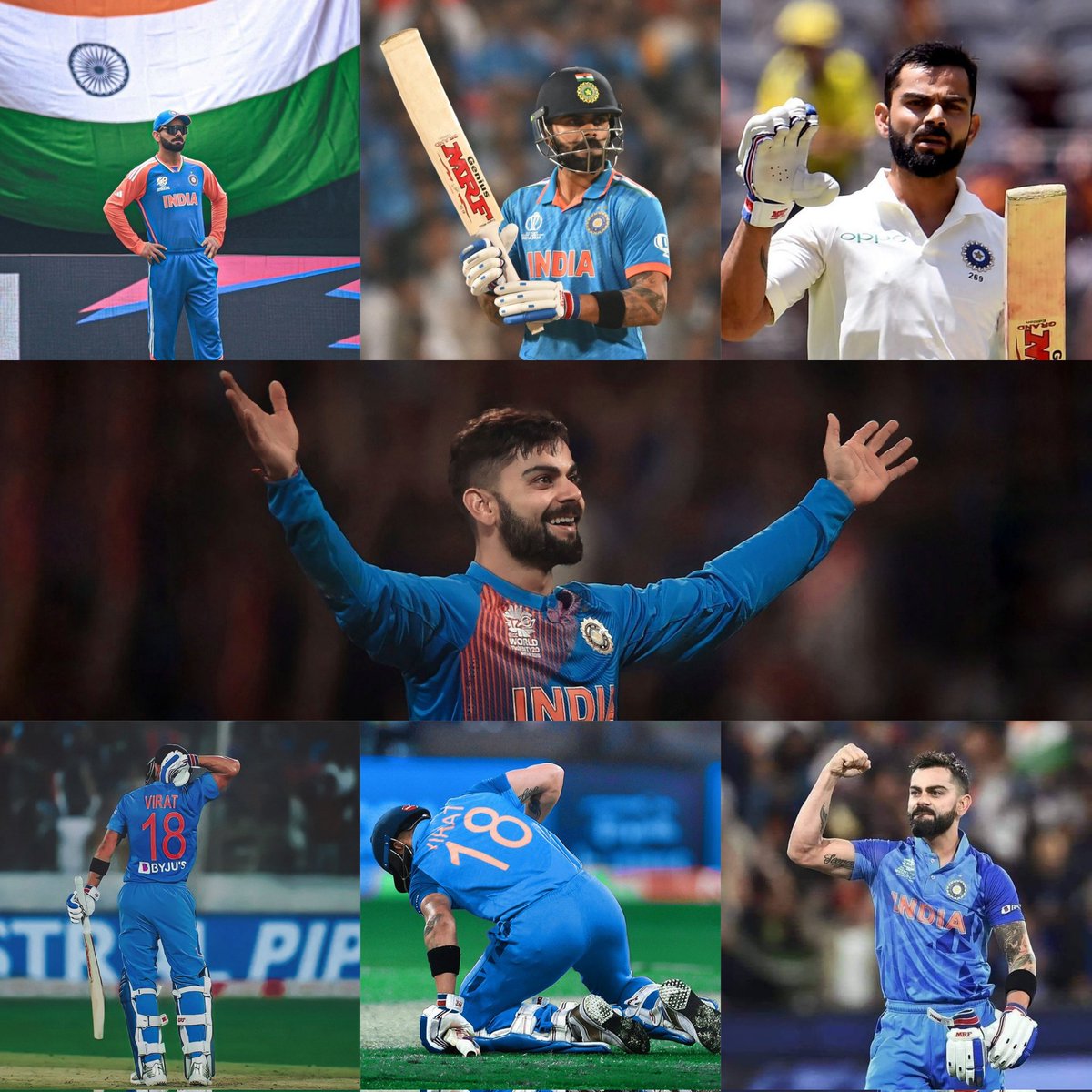 ๐บ๐๐๐๐๐ (@shebas_10dulkar) on Twitter photo #OnThisDay in 2008
Virat Kohli made his Intl Debut ๐
Since then
Most runs - ๐๐ผ๐ต๐น๐ถ (26942)
Most 50s - ๐๐ผ๐ต๐น๐ถ (140)
Most 100s - ๐๐ผ๐ต๐น๐ถ (80)
Most 150s - ๐๐ผ๐ต๐น๐ถ (16)
Most 200s - ๐๐ผ๐ต๐น๐ถ (7)
Most 4s - ๐๐ผ๐ต๐น๐ถ (2662)
Most Boundaries - ๐๐ผ๐ต๐น๐ถ (2963)
Most #OnThisDay in 2008
Virat Kohli made his Intl Debut ๐
Since then
Most runs - ๐๐ผ๐ต๐น๐ถ (26942)
Most 50s - ๐๐ผ๐ต๐น๐ถ (140)
Most 100s - ๐๐ผ๐ต๐น๐ถ (80)
Most 150s - ๐๐ผ๐ต๐น๐ถ (16)
Most 200s - ๐๐ผ๐ต๐น๐ถ (7)
Most 4s - ๐๐ผ๐ต๐น๐ถ (2662)
Most Boundaries - ๐๐ผ๐ต๐น๐ถ (2963)
Most