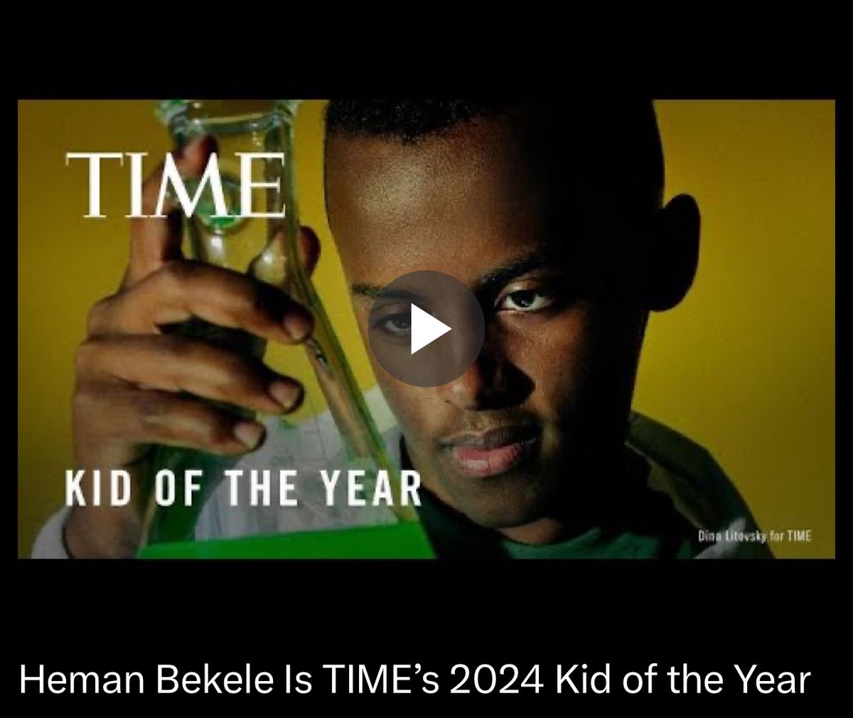 ShegerA20's tweet photo. Heman Bekele is a GENIUS! This top young American scientist started researching at just 4 years old. Amazing! #Kidpreneurship #ScienceTalent

https://t.co/AzLPlNhFB7 https://t.co/GQKdCxjWea
