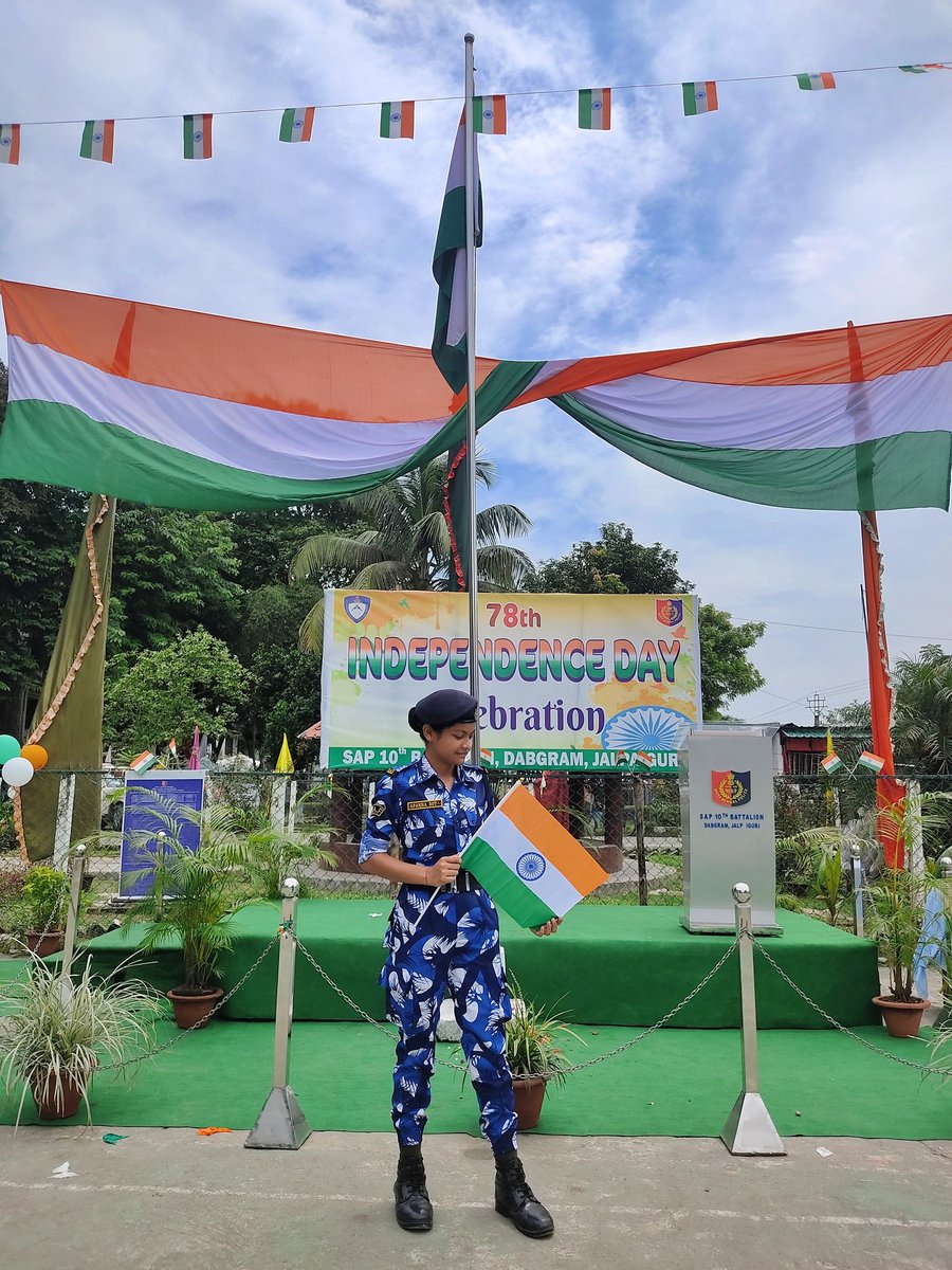 Aparnaroy04's tweet photo. Independence Day Women's Volleyball Tournament 2024 held in our Battalion.
We won! https://t.co/Bo7kIVbIvD