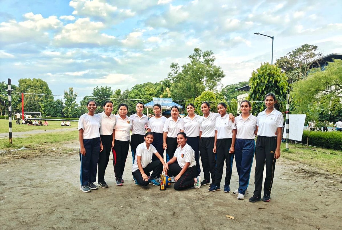 Aparnaroy04's tweet photo. Independence Day Women's Volleyball Tournament 2024 held in our Battalion.
We won! https://t.co/Bo7kIVbIvD