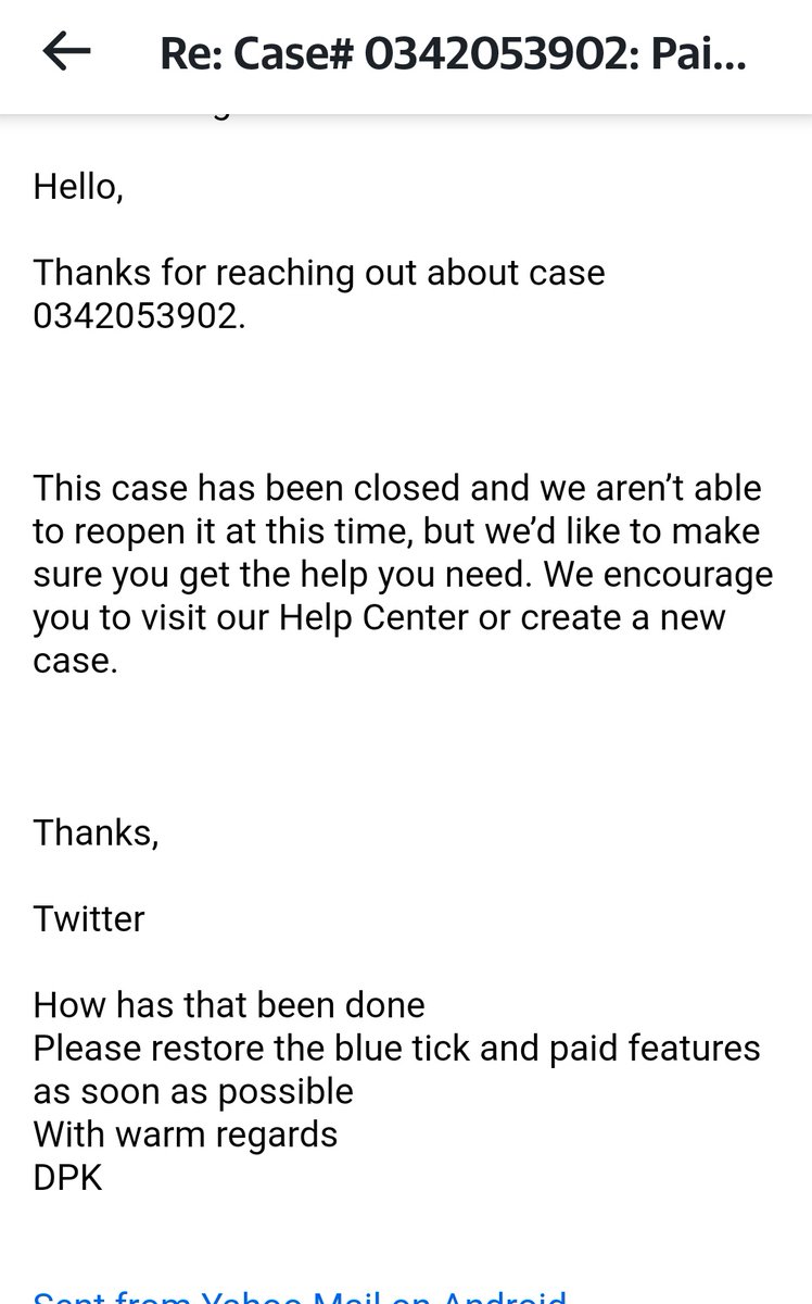 dpkpillay12's tweet photo. Please note @elonmusk, I'm a legacy blue tick holder who paid Rs 9400 for a premium subscription but didn't receive the promised service or blue tick. Poor monitoring of paid subs is a concern. Hope you can look into this! #TwitterBlue #SubscriptionIssues https://t.co/TTigJeFH6f
