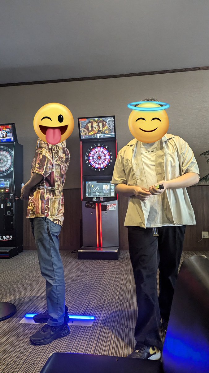 #ダーツ祭り
こういうのんびりやるダーツを望んでいる