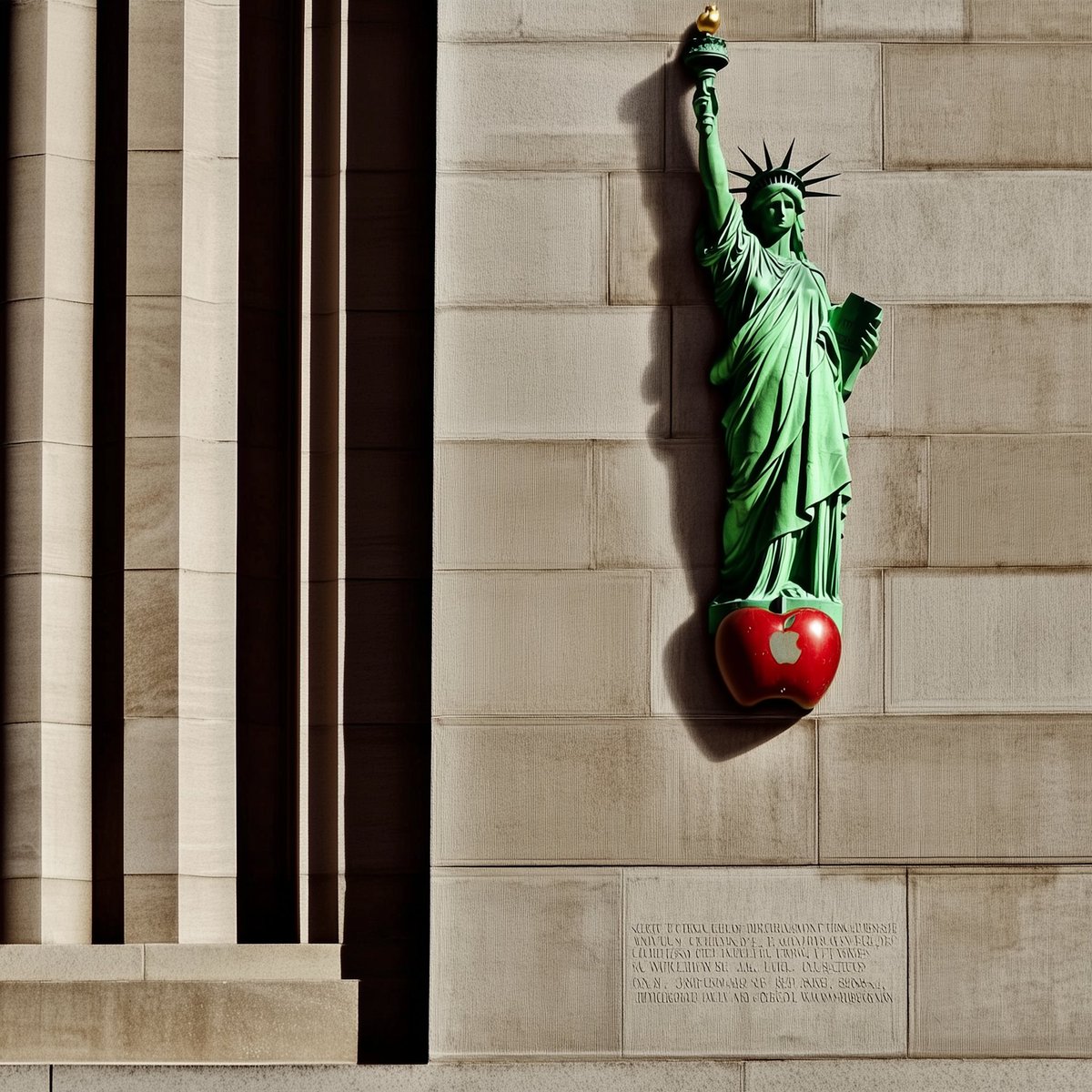 applememe2024's tweet photo. In the Big Apple, freedom isnโt just a statueโitโs the core of innovation. ๐๐ฝ Where liberty meets technology, dreams take root.
#AppleMeme #NewYork #BigApple #Innovation https://t.co/5Ix56s7sBQ