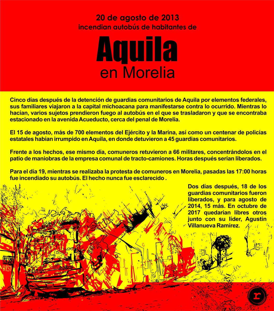 regladetres01's tweet photo. #Aquila #GuardiaComunal #QuemaAutobús https://t.co/il8rCOcwRi