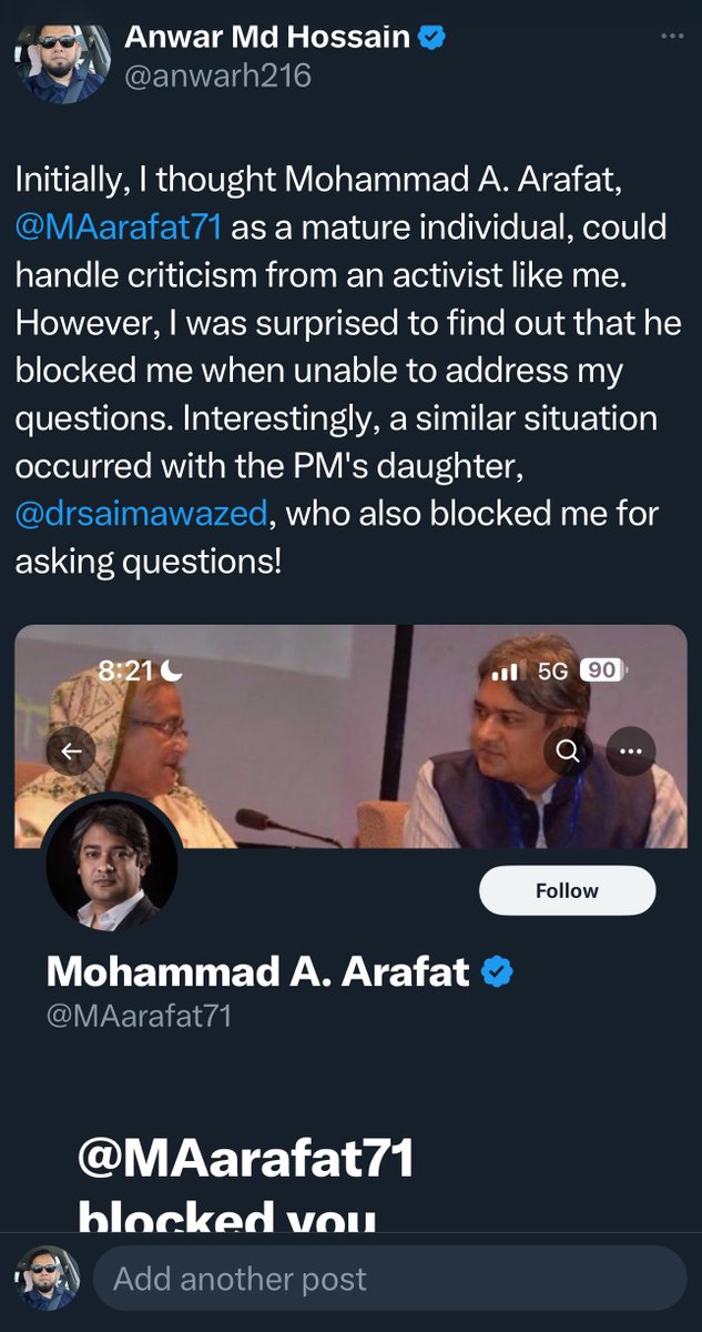 Anwar M Hossain tweet media