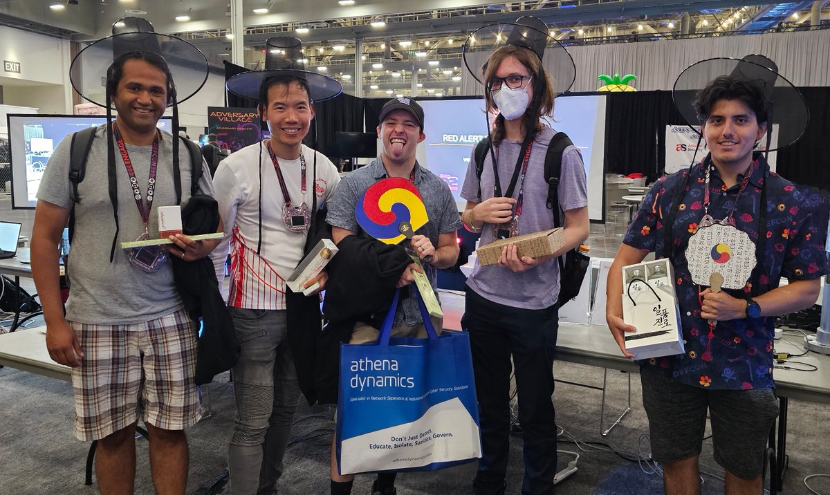 icsctf's tweet image. 🎉 Moments to Remember! 🎉 Sharing some snapshots from our award ceremony at the RED ALERT ICS CTF at @defcon 32. Congrats once again to our winners and all participants—you made this event unforgettable! 📸🏆
#DEFCON32 #RedAlertICSCTF #DEFCON