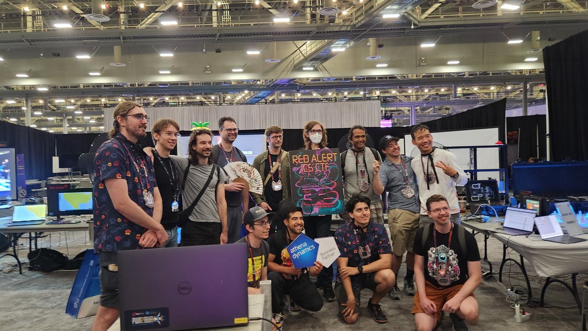 icsctf's tweet image. 🎉 Moments to Remember (part 2)! 🎉 Sharing some snapshots from our award ceremony at the RED ALERT ICS CTF at @defcon 32. Congrats once again to our winners and all participants—you made this event unforgettable! 📸🏆
#DEFCON32 #RedAlertICSCTF #DEFCON