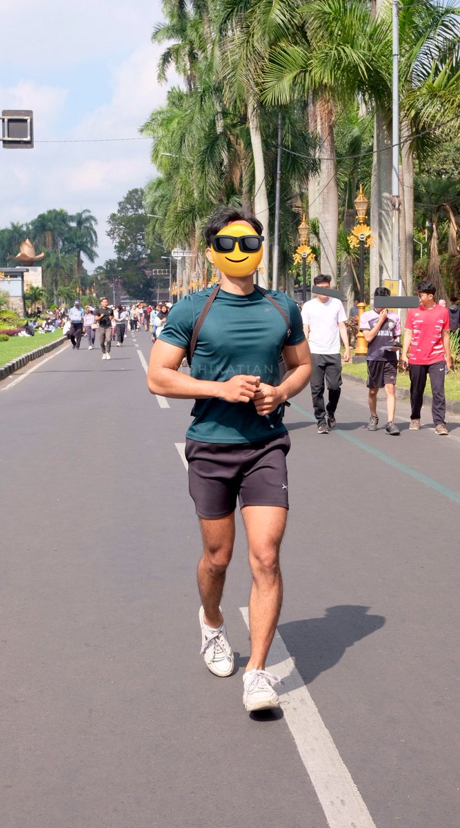 Jakeclaver_xlm's tweet photo. Libur gym ganti lari, dengkulnya lgsg geter 😂😂😂 https://t.co/QD3c3PaOlI