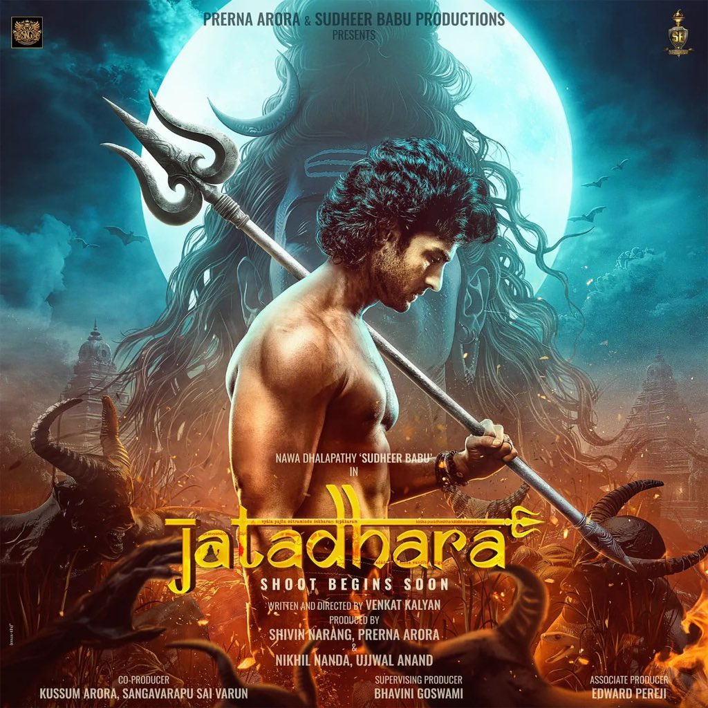 Just_Charith's tweet photo. Uncover the mysteries of the unknown.. #Jatadhara!!🔥💥

#JatadharaFirstLook @isudheerbabu https://t.co/Tbh4siX8Ts