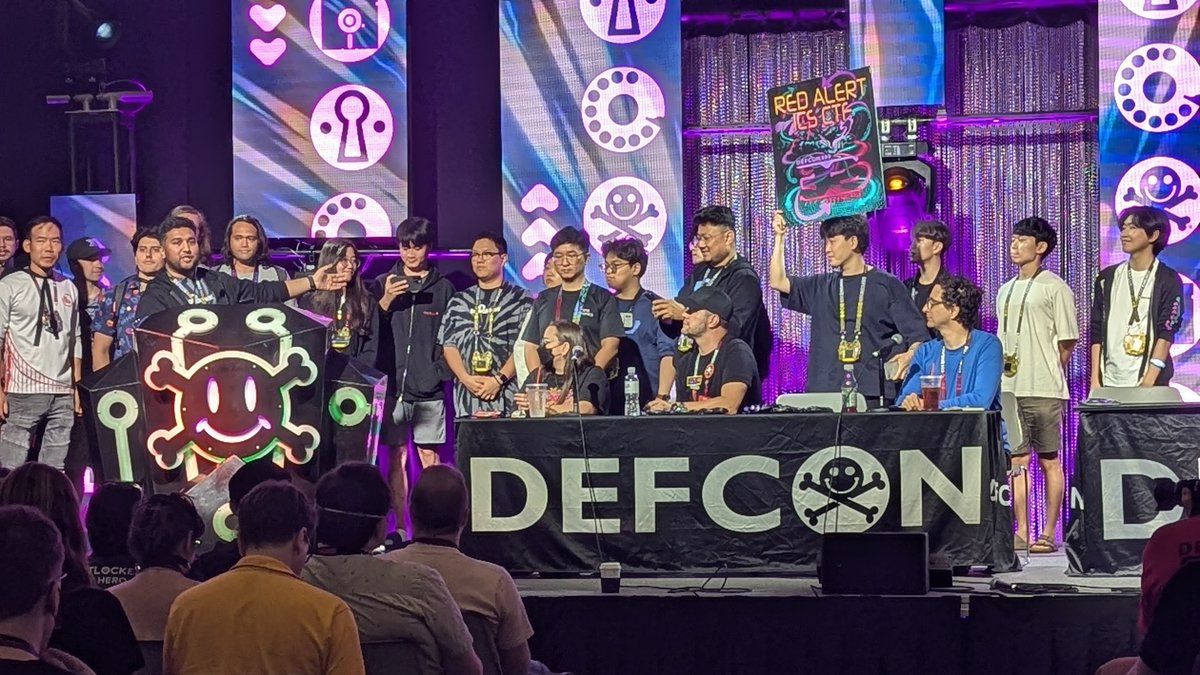 🎉 We did it again! 🎉 The RED ALERT ICS CTF is a Black Badge event for the 2nd year in a row and the 3rd time overall! 🏆 Huge thanks to our team, participants, and everyone at <a href="/defcon/">DEF CON</a>  for this honor! 🙌
#DEFCON32 #RedAlertICSCTF
