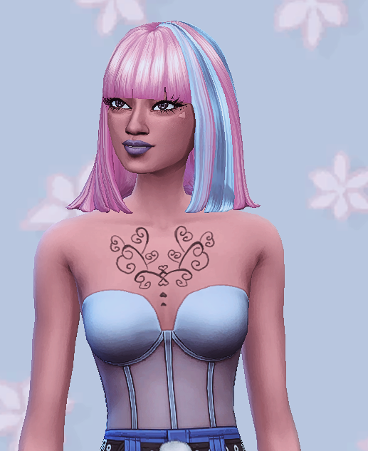 RRuizue's tweet photo. tried making custom content again, tattoos this time. Not sure if they convince me though...
#TheSims4 #sims4cc https://t.co/CKjPfdBqgT
