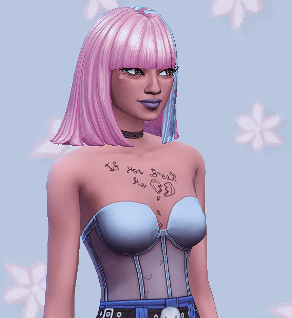 RRuizue's tweet photo. tried making custom content again, tattoos this time. Not sure if they convince me though...
#TheSims4 #sims4cc https://t.co/CKjPfdBqgT