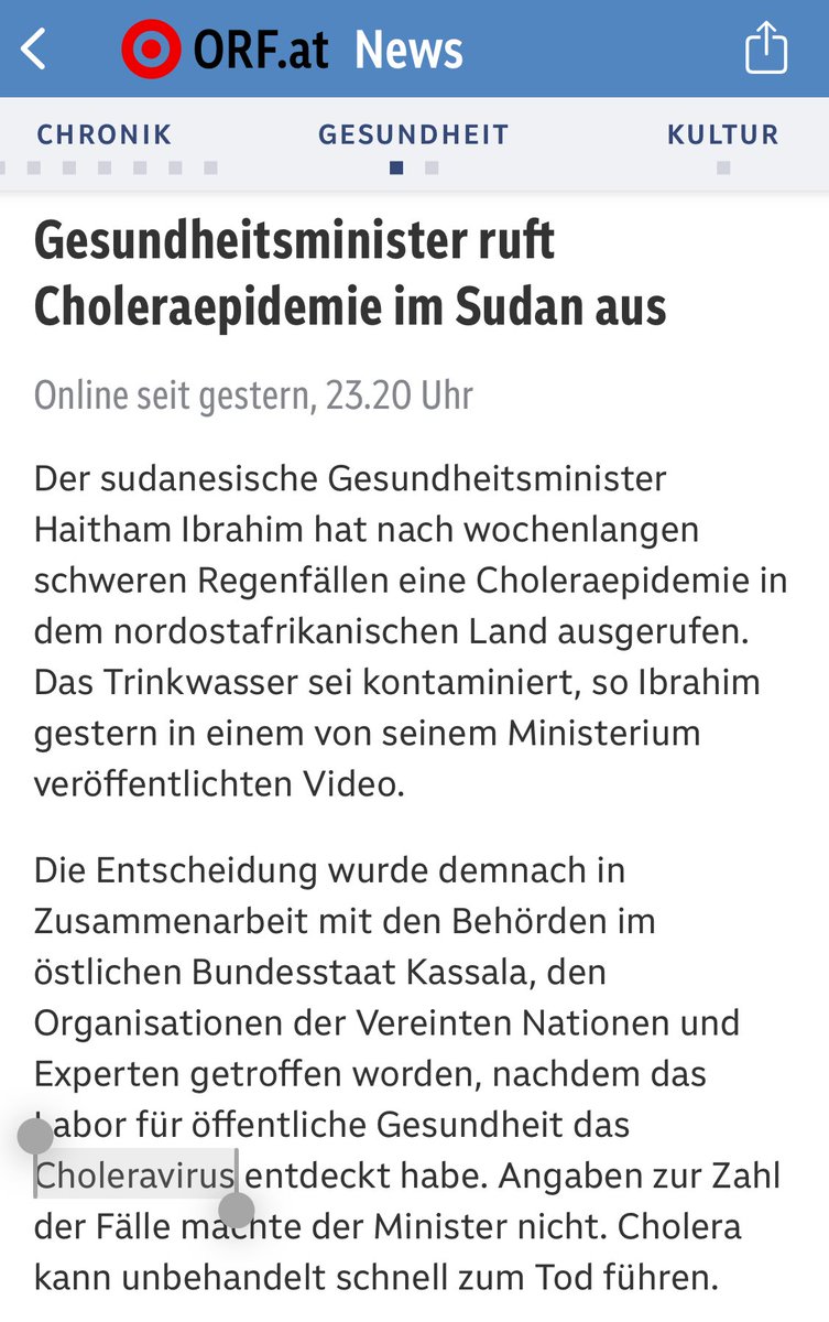 Ich dachte, #Cholera sei ein #Bakterium und kein #Virus?

<a href="/ORF/">ORF</a> <a href="/agesnews/">AGES</a> @bmsgpk