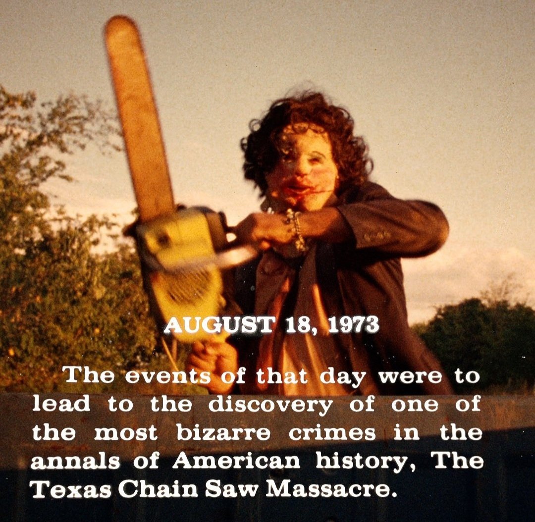 HAPPY TEXAS CHAIN SAW MASSACRE DAY