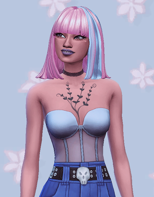 RRuizue's tweet photo. tried making custom content again, tattoos this time. Not sure if they convince me though...
#TheSims4 #sims4cc https://t.co/CKjPfdBqgT