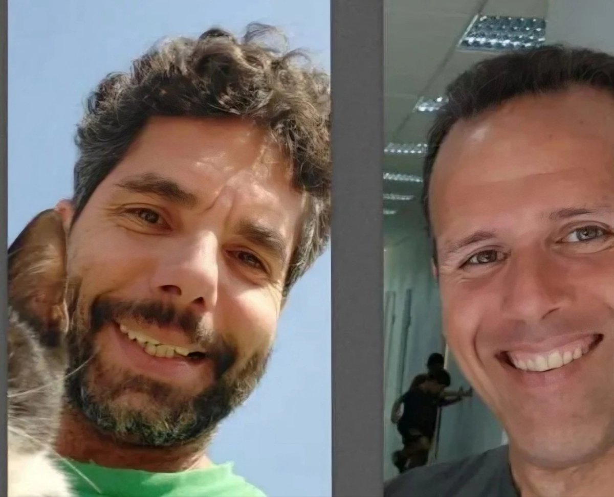 ThierryLentz's tweet photo. 18 août. 317e jour. 2 otages français 🇨🇵 sont toujours détenus par les terroristes du hamas : Ohad Yahalomi et Ofer Kalderon.
Et on n'oublie pas les autres otages.
43 Français ont été assassinés le 7 octobre.. https://t.co/m6W8Mc6IR1