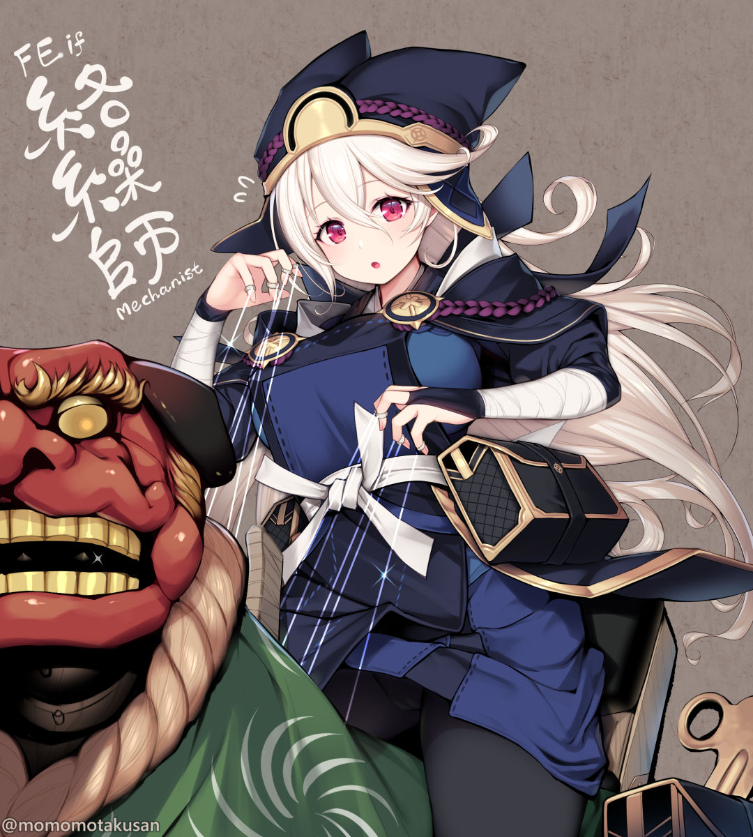 FEif カムイ (絡繰師) / FEfates Corrin (Mechanist)

たまには白夜兵種で。フル装備と軽装版です! 